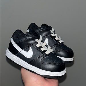 Nike Kids Black and White Sneakers